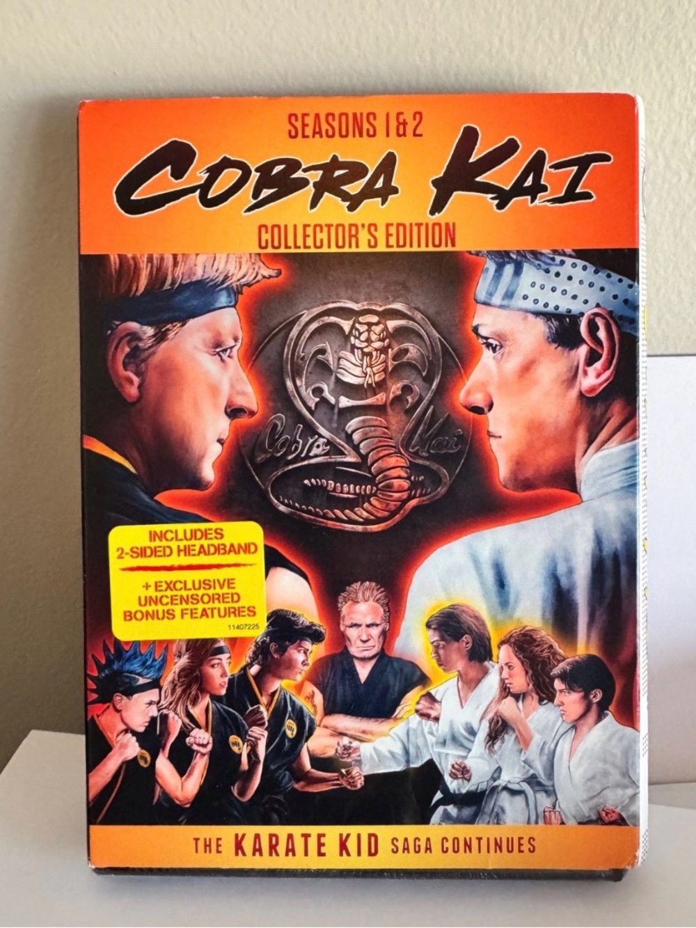 Cobra Kai Seasons 1 & 2 Collector's Edition - Orange Artwork